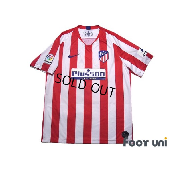 Photo1: Atletico Madrid 2019-2020 Home Shirt La Liga Patch/Badge w/tags