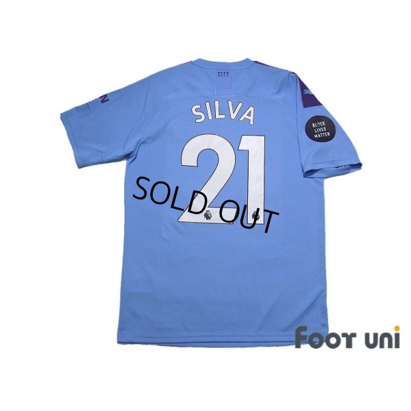 Photo2: Manchester City 2019-2020 Home Shirt #21 David Silva125th anniversary model w/tags