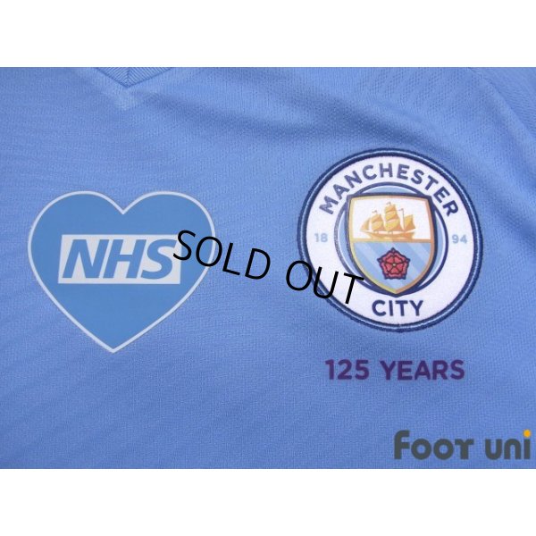 Photo6: Manchester City 2019-2020 Home Shirt #21 David Silva125th anniversary model w/tags