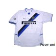 Photo1: Inter Milan 2002-2003 Away Shirt #19 Gabriel Batistuta Lega Calcio Patch/Badge (1)