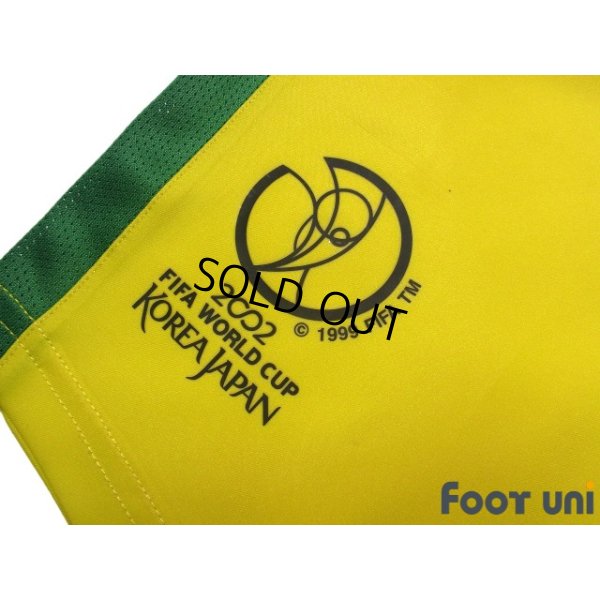 Photo7: Brazil 2002 Home Shirt #9 Ronaldo 2002 FIFA World Cup Korea Japan Patch/Badge
