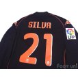 Photo4: Valencia 2009-2010 Away Long Sleeve Shirt #21 David Silva