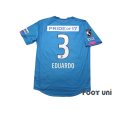 Photo2: Sagan Tosu 2021 Home Shirt #3 Eduardo w/tags (2)