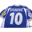 Photo4: Yugoslavia Euro 2000 Home Shirt #10 Dragan Stojkovic Euro 2000 Patch/Badge UEFA Fair Play Patch/Badge