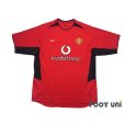 Photo1: Manchester United 2002-2004 Home Shirt #10 v.Nistelrooy (1)