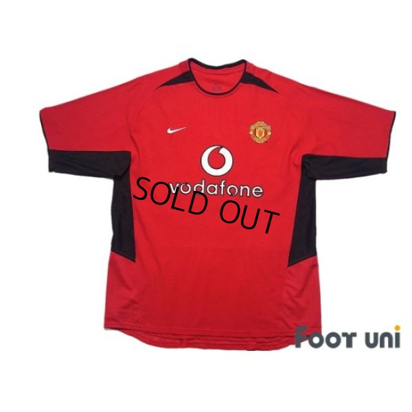 Photo1: Manchester United 2002-2004 Home Shirt #10 v.Nistelrooy