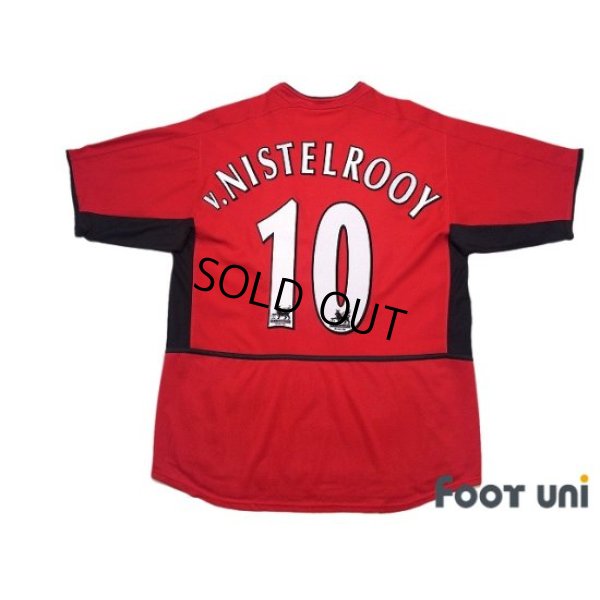 Photo2: Manchester United 2002-2004 Home Shirt #10 v.Nistelrooy