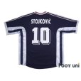 Photo2: Yugoslavia 1998 Home Shirt #10 Stojkovic w/tags (2)