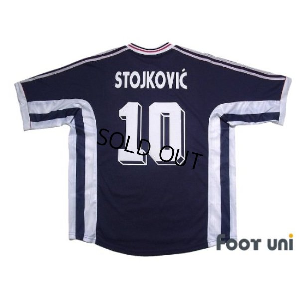 Photo2: Yugoslavia 1998 Home Shirt #10 Stojkovic w/tags