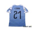 Photo2: Uruguay 2019 Home Shirt #21 Edinson Cavani Copa America brazil 2019 Patch/Badge (2)