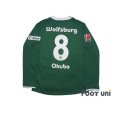 Photo2: VfL Wolfsburg 2008-2009 Home Long Sleeve Shirt #8 Yoshito Okubo w/tags (2)