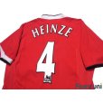 Photo4: Manchester United 2004-2006 Home Shirt #4 Gabriel Heinze