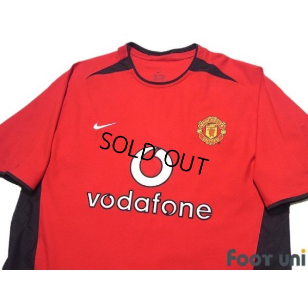 Photo3: Manchester United 2002-2004 Home Shirt #10 v.Nistelrooy