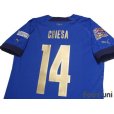 Photo4: Italy 2021 Home Authentic Shirt #14 Federico Chiesa w/tags