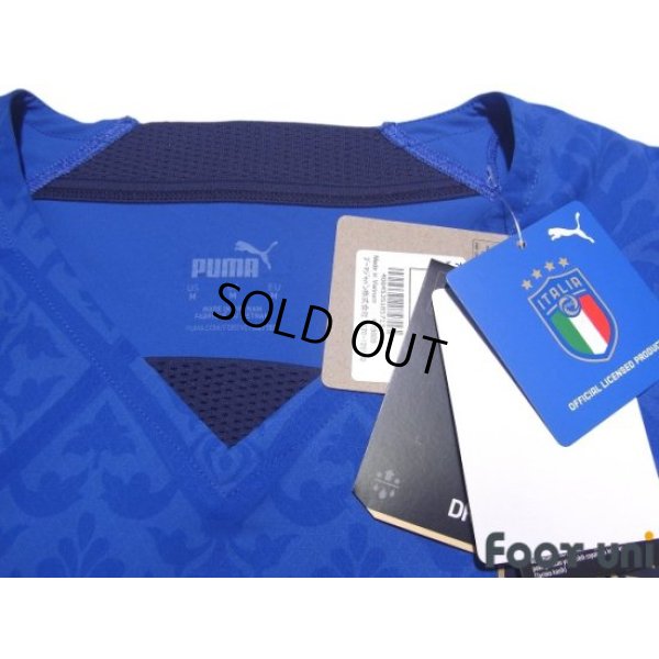 Photo5: Italy 2021 Home Authentic Shirt #14 Federico Chiesa w/tags