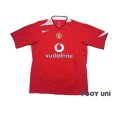 Photo1: Manchester United 2004-2006 Home Shirt #4 Gabriel Heinze (1)