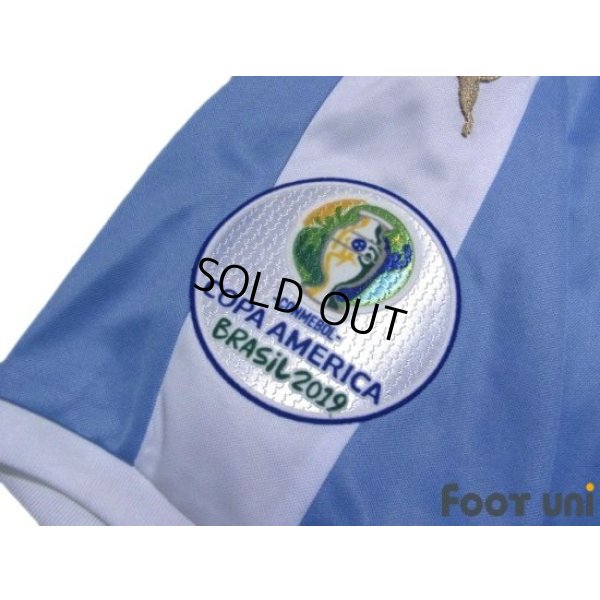 Photo7: Uruguay 2019 Home Shirt #21 Edinson Cavani Copa America brazil 2019 Patch/Badge