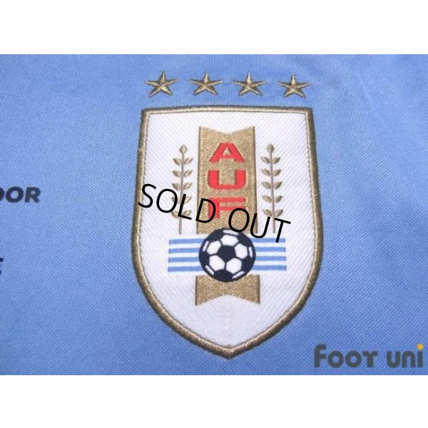 Photo6: Uruguay 2019 Home Shirt #21 Edinson Cavani Copa America brazil 2019 Patch/Badge