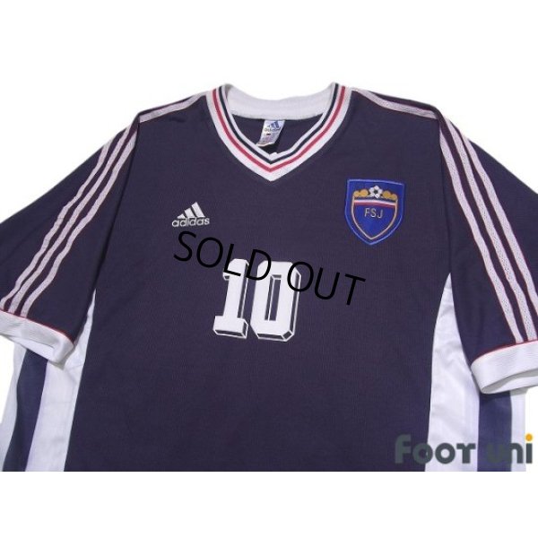 Photo3: Yugoslavia 1998 Home Shirt #10 Stojkovic w/tags