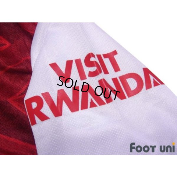 Photo6: Arsenal 2020-2021 Home Long Sleeve Shirt