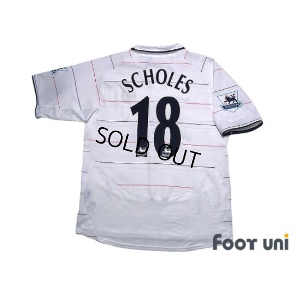 Photo2: Manchester United 2003-2005 Third Shirt #18 Paul Scholes BARCLAYCARD PREMIERSHIP Patch/Badge w/tags