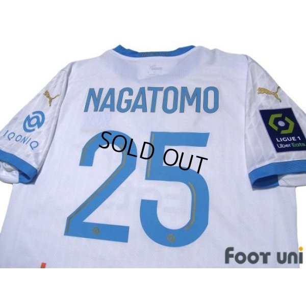Photo4: Olympique Marseille 2020-2021 Home #25 Yuto Nagatomo Ligue 1 Patch/Badge w/tags