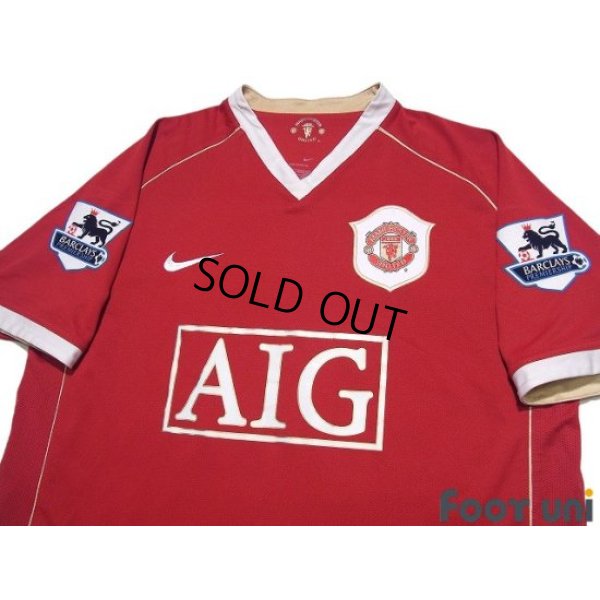 Photo3: Manchester United 2006-2007 Home Shirt #17 Henrik Larsson BARCLAYS PREMIERSHIP Patch/Badge