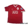 Photo1: Manchester United 2006-2007 Home Shirt #17 Henrik Larsson BARCLAYS PREMIERSHIP Patch/Badge (1)