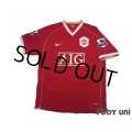 Manchester United 2006-2007 Home Shirt #17 Henrik Larsson BARCLAYS PREMIERSHIP Patch/Badge