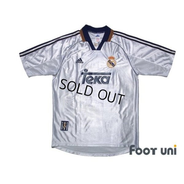 Photo1: Real Madrid 1998-2000 Home Shirt Champions League Finalist Commemorative Print