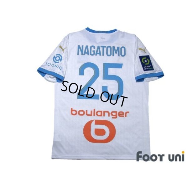 Photo2: Olympique Marseille 2020-2021 Home #25 Yuto Nagatomo Ligue 1 Patch/Badge w/tags