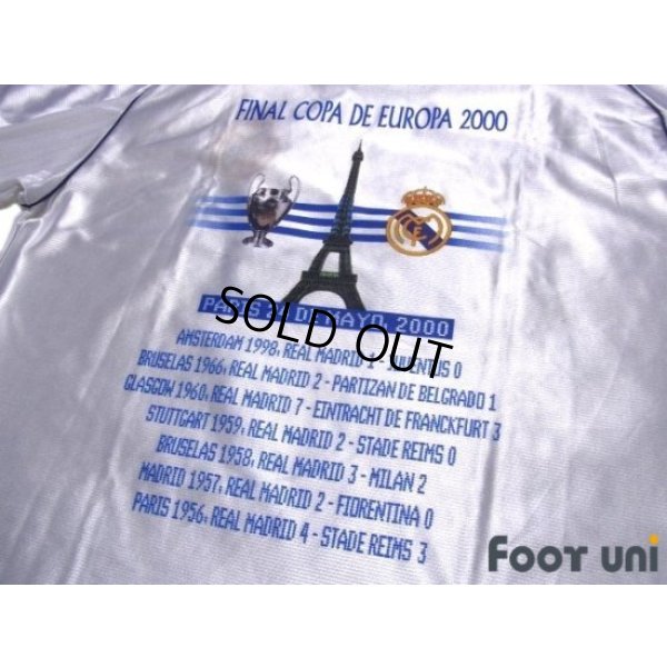 Photo7: Real Madrid 1998-2000 Home Shirt Champions League Finalist Commemorative Print