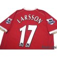 Photo4: Manchester United 2006-2007 Home Shirt #17 Henrik Larsson BARCLAYS PREMIERSHIP Patch/Badge