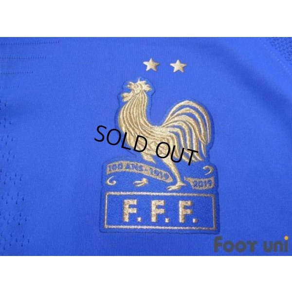 Photo7: France Centenario Long Sleeve Authentic Shirt #10 Kylian Mbappe Commemorative model w/tags