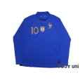 Photo1: France Centenario Long Sleeve Authentic Shirt #10 Kylian Mbappe Commemorative model w/tags (1)