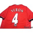 Photo4: Manchester United 2000-2002 Home Shirt #4 Juan Sebastian Veron