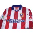 Photo3: Atletico Madrid 2014-2015 Home Authentic  Long Sleeve Shirt #7 Griezmann LFP Patch/Badge w/tags