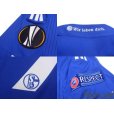 Photo7: Schalke04 2014-2016 Home Authentic Long Sleeve Shirt #19 Leroy Sané UEFA Europa League Patch/Badge