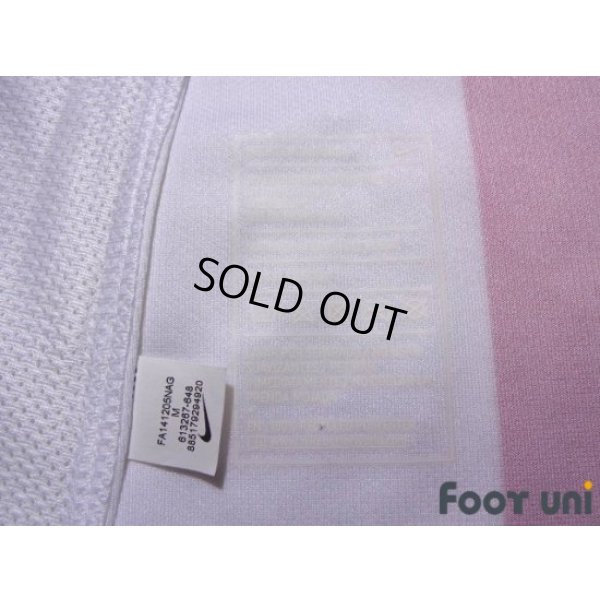 Photo8: Atletico Madrid 2014-2015 Home Authentic  Long Sleeve Shirt #7 Griezmann LFP Patch/Badge w/tags