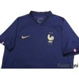 Photo3: France 2022 Home Shirt