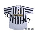 Juventus 2003-2004 Home Shirt #26 Edgar Davids Scudetto Patch/Badge
