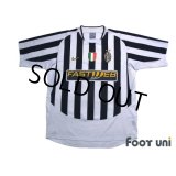 Juventus 2003-2004 Home Shirt #26 Edgar Davids Scudetto Patch/Badge