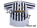 Juventus 2003-2004 Home Shirt #26 Edgar Davids Scudetto Patch/Badge