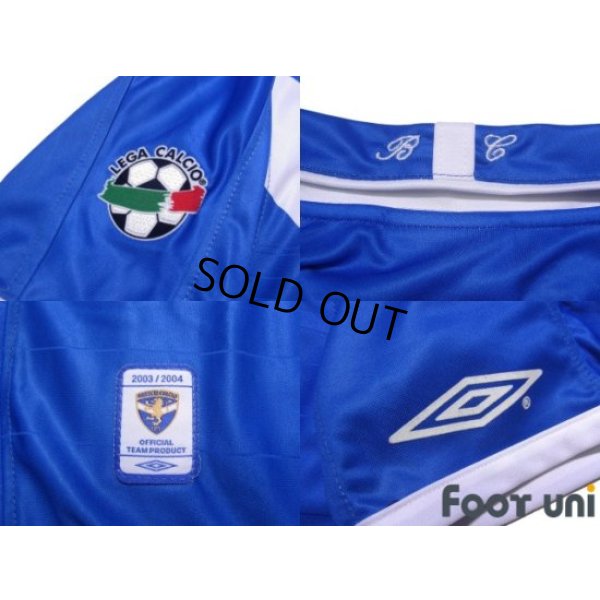 Photo7: Brescia 2003-2004 Home Shirt #10 Roberto Baggio Lega Calcio Patch/Badge w/tags