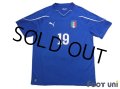 Italy 2010 Home Shirt #19 Gianluca Zambrotta