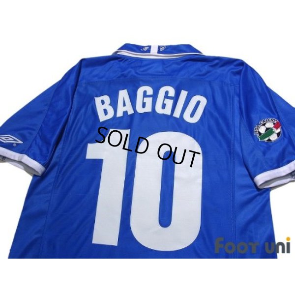 Photo4: Brescia 2003-2004 Home Shirt #10 Roberto Baggio Lega Calcio Patch/Badge w/tags