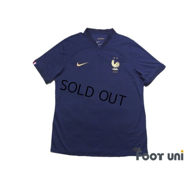 Photo1: France 2022 Home Shirt