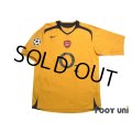 Arsenal 2005-2006 Away Shirt #14 Thierry Henry Champions League Patch/Badge