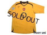 Arsenal 2005-2006 Away Shirt #14 Thierry Henry Champions League Patch/Badge
