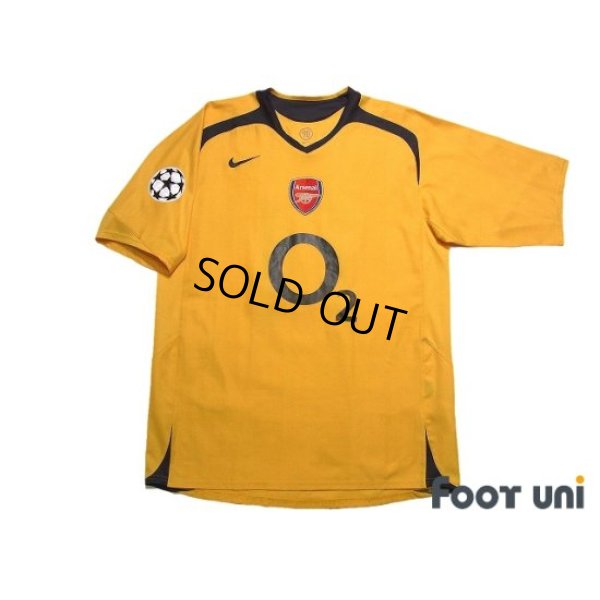 Photo1: Arsenal 2005-2006 Away Shirt #14 Thierry Henry Champions League Patch/Badge